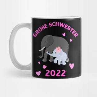 Große Schwester 2022 Geschwister Mädchen Mug